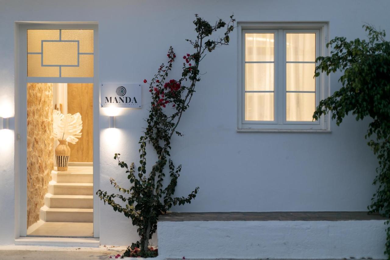 Manda Luxury Apartments Naxos City Kültér fotó