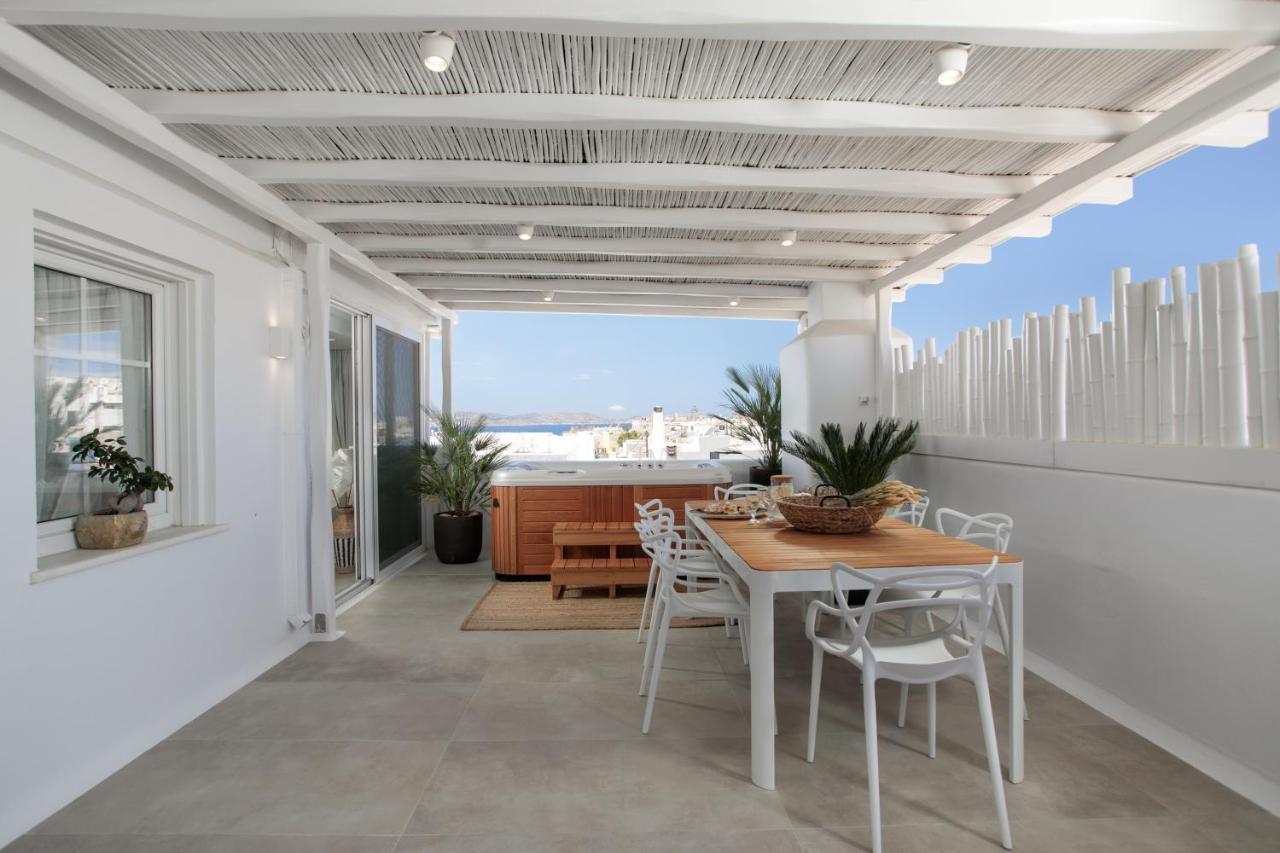 Manda Luxury Apartments Naxos City Kültér fotó