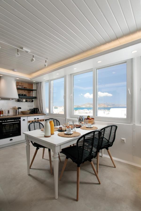 Manda Luxury Apartments Naxos City Kültér fotó