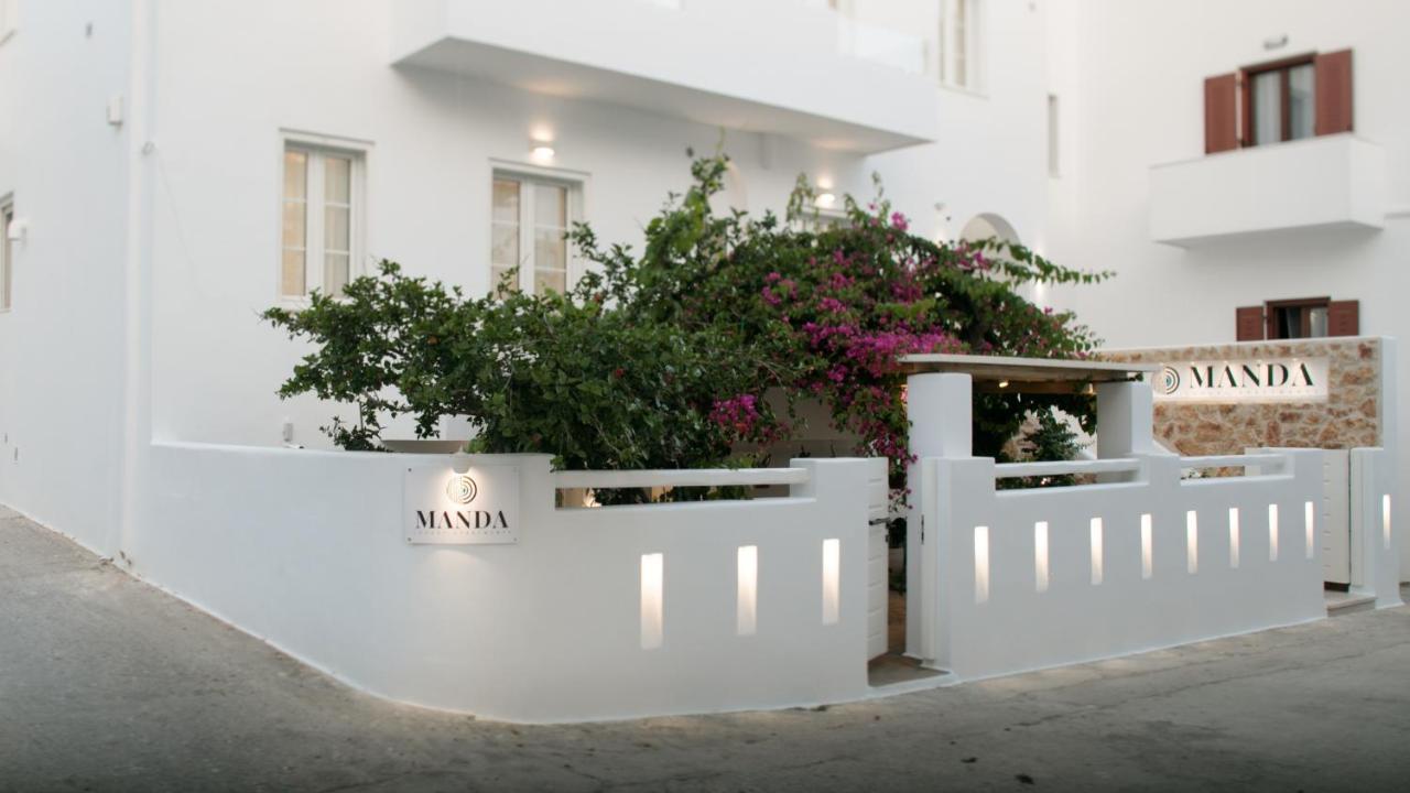 Manda Luxury Apartments Naxos City Kültér fotó